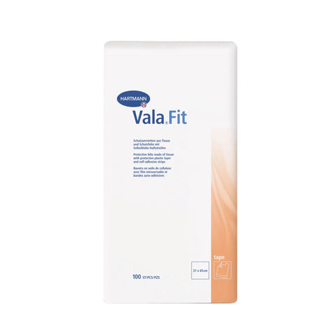 Hartmann Vala Fit Schutzservietten 37x65cm mit Selbstklebestreifen, 100 Stück für Pflege und Inkontinenz
