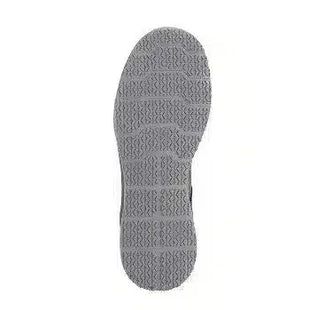 Rutschfeste Schuhsohle in Grau mit ergonomischem Profil für Arbeitsschuhe, Hygieneschutz