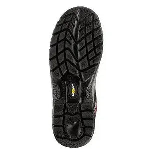 Rutschfeste schwarze Arbeitsschuh-Sohle mit robustem Profil, Hygiene und Schutz