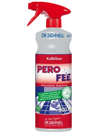 Dr. Schnell Kalklöser Sprayflasche 500ml, gebrauchsfertiger Entkalker für professionelle Hygiene