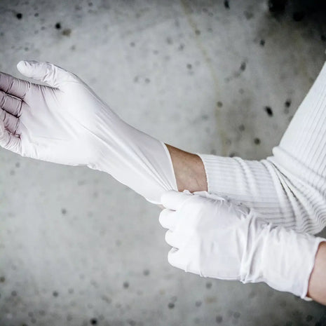 NITRAS IDEAL CARE, Latex-Einmalhandschuhe,