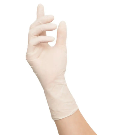 NITRAS IDEAL CARE, Latex-Einmalhandschuhe,