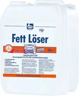 10 Liter Kanister Fettlöser für professionelle Küchenreinigung, entfernt Fett, Öl, Schmutz