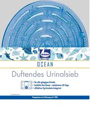 Duftendes Urinalsieb Ocean 1 Stück