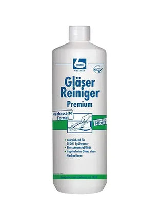 Reinigerflasche für Gläser, Premium Glasreiniger, verbesserte Formel, hygienisch