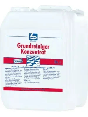 Kanister Grundreiniger Konzentrat 10L für professionelle Bodenreinigung, Hygieneprodukt