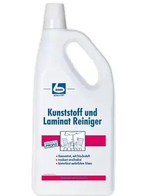 Kunststoff und Laminat Reiniger Flasche, professioneller Reiniger für Laminat und Kunststoffoberflächen