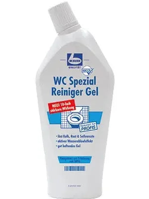Dr. Becher WC Spezial Reiniger Gel Flasche, professioneller Toilettenreiniger, 1 Liter