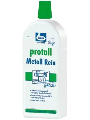 Flasche Metallreiniger protall Metall Rein zur professionellen Metallpflege und Reinigung