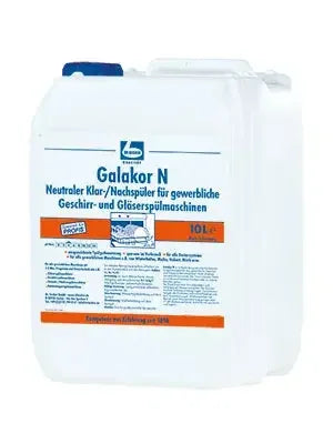 10L Kanister Galakor N Klarspüler für gewerbliche Spülmaschinen, Hygiene Reinigungsmittel
