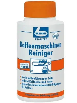 Dr. Becher Kaffee­maschinen­reiniger Dose, Reinigungsmittel für Kaffeemaschinen, entfernt Kaffeeöle und Fette