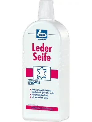 Becher Leder Seife Flasche für farblose Spezialreinigung von Glattleder und genarbtem Leder