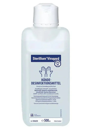 Sterillium Virugard Händedesinfektionsmittel 500ml Flasche, antibakteriell, viruzid, medizinisch