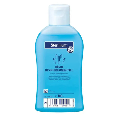 Sterillium Hände-Desinfektionsmittel 100ml Flasche, antibakteriell, blaues Medizinprodukt