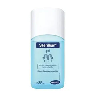 Sterillium Gel 35 ml für hygienische Händedesinfektion, antibakteriell, transparentes Fläschchen