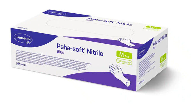 Peha-soft® Nitrile Blue Untersuchungshandschuhe, puderfrei