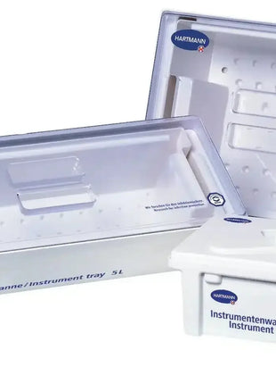Instrumentenwannen aus Kunststoff für medizinische Hygiene in verschiedenen Größen, Hartmann