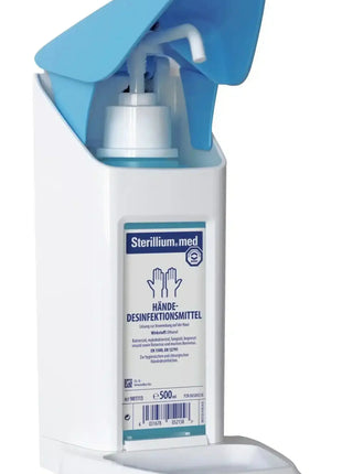 Sterillium med Händedesinfektionsmittel im Wandspender, weiß-blau, 500ml, für hygienische Handdesinfektion