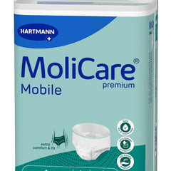 MoliCare Mobile Premium Inkontinenzhose Größe L, 14 Stück, Packung Ansicht, Hygieneprodukt