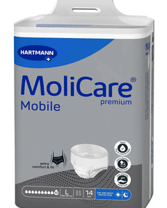 MoliCare Mobile Premium Inkontinenzhose Large, 14 Stück, extra Auslaufschutz, hautfreundlich