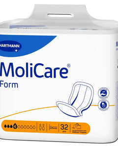 MoliCare Form Inkontinenzeinlagen, 32 Stück, saugstarke Hygienehilfe für Erwachsene