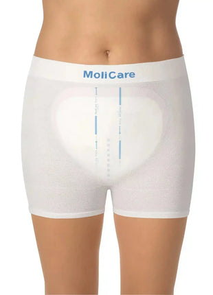MoliCare Inkontinenz-Pants für Erwachsene, atmungsaktive Hygieneschutzhose, Frontansicht