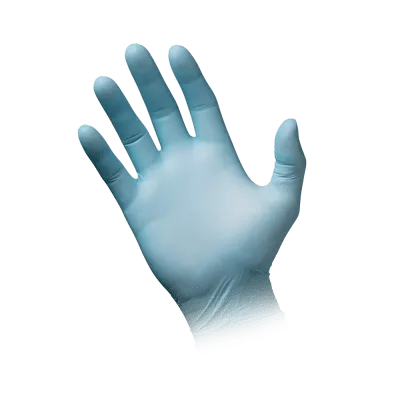 farbenfrohe Nitrilhandschuhe in Mint & Rosa