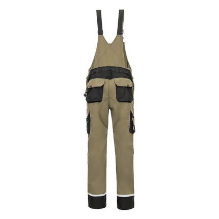 NITRAS MOTION TEX PRO FX Latzhose 7725 in khaki/schwarz