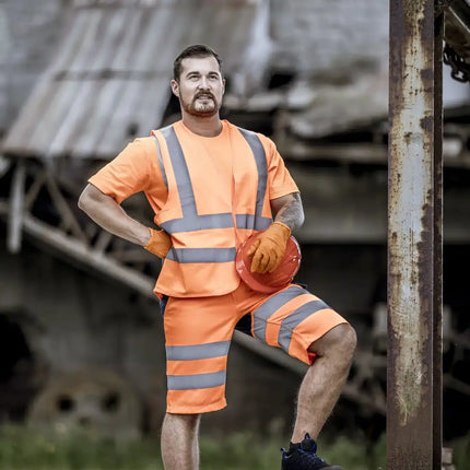 NITRAS Warnweste 7115 in neonorange