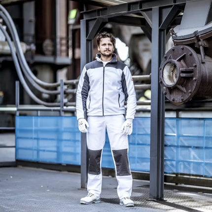 nitras-motion-tex-plus-fleecejacke-weiß-grau-7043