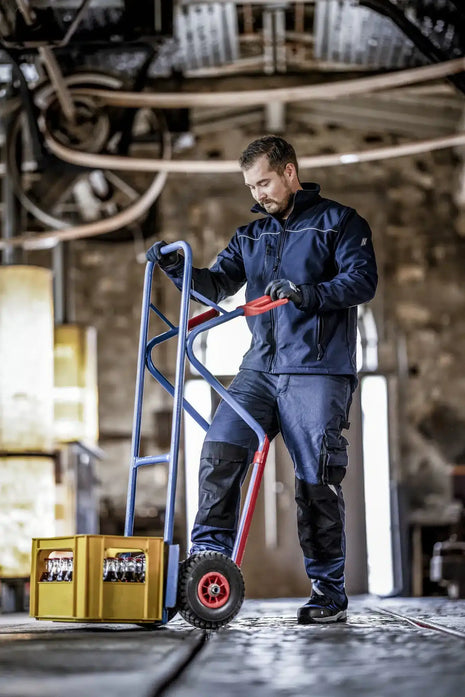 NITRAS MOTION TEX PLUS Arbeitshose 7616 in marineblau/schwarz