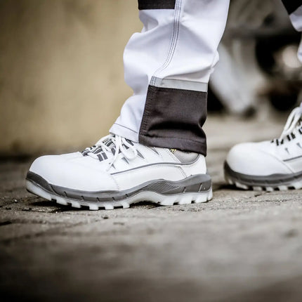 NITRAS SPORT STEP WH Sicherheitshalbschuhe 7305 in weiß