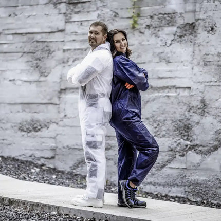 NITRAS PP Schutzoverall 4500 in weiß