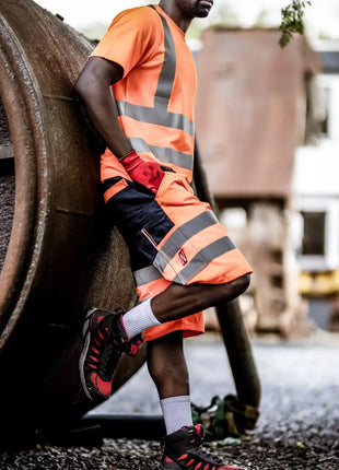 Warnschutz-Shorts mit Reflexstreifen