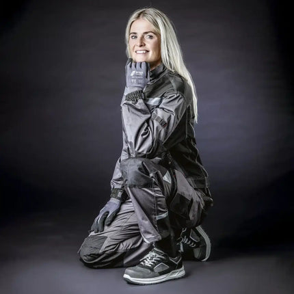 NITRAS FLEXIBLE FIT | Montagehandschuhe | grau / schwarz | 8800