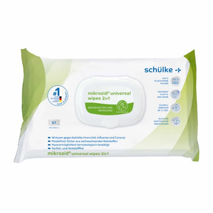 Schülke 2in1 Wipes Desinfektionstücher