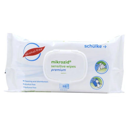 Schülke Mikrozid sensitive wipes 50er premium