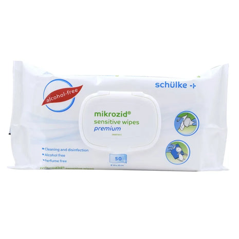 Schülke Mikrozid sensitive wipes 50er premium