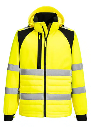 PORTWEST WX2 Eco Hi-Vis Hybrid Baffle Jacket (CD863)