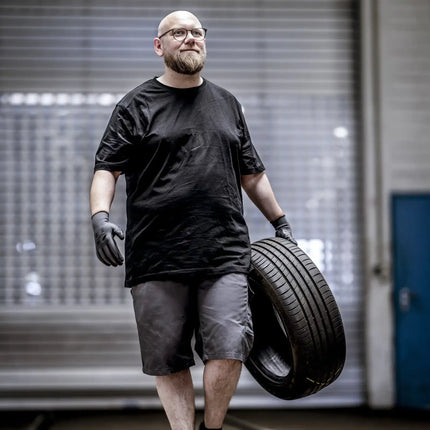 NITRAS MOTION TEX LIGHT Shorts 7502 in Grau/Schwarz