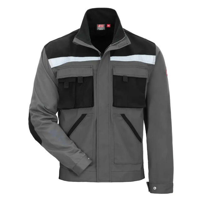 NITRAS MOTION TEX PLUS Arbeitsjacke in grau/schwarz (Farbcode: 1210)