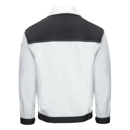 NITRAS MOTION TEX LIGHT, Arbeitsjacke, weiß / grau
