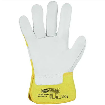 Rindvollleder-Winterhandschuhe „Eisbär“ von Stronghand