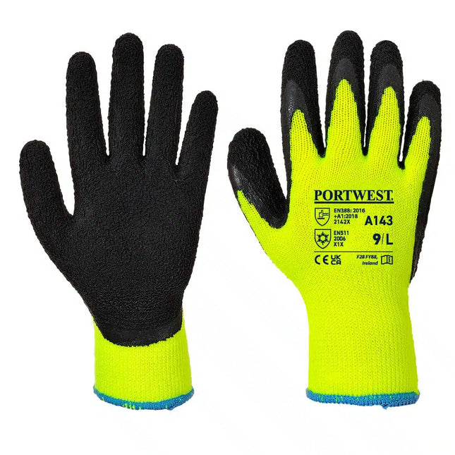 PORTWEST A143 Thermal Soft Grip Winterhandschuhe