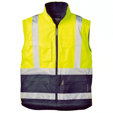 ELYSEE JEKYLL Warnschutz-Parka gelb/marine