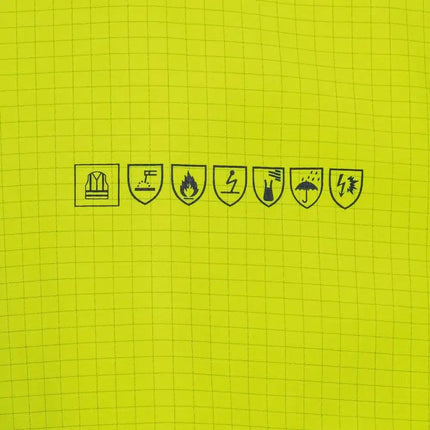 ELYSEE TOIVO Multinorm Warnschutz-Parka Gelb/Marine