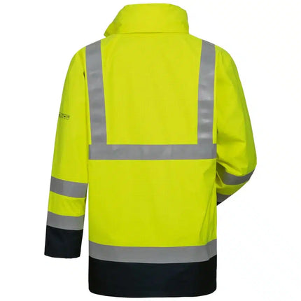 ELYSEE TOIVO Multinorm Warnschutz-Parka Gelb/Marine