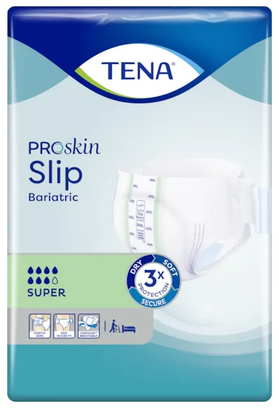 TENA ProSkin Slip Bariatric Super | Inkontinenzprodukt für stark übergewichtige, adipöse Menschen