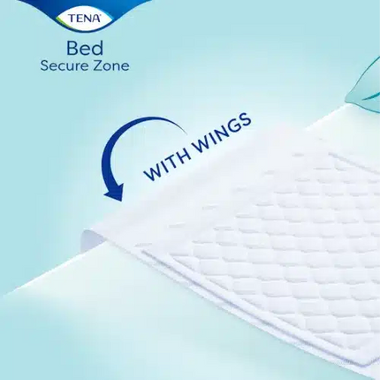 TENA Bed Secure Zone Plus Wings | Inkontinenz-Schutzunterlagen
