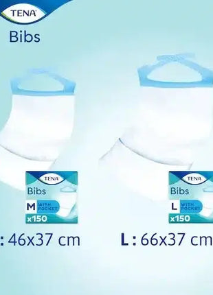 TENA Bibs – Einweg-Schutzservietten für Erwachsene